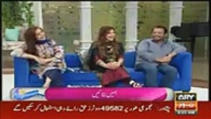 See What Live Caller Said To Sanam Baloch in a Live Morning Show (1)