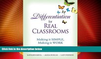 Big Deals  Differentiation for Real Classrooms: Making It Simple, Making It Work  Best Seller