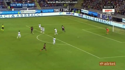 João Pedro Goal HD - Cagliari 1-0 Sampdoria - Italy - Serie A 26.09.2016 HD