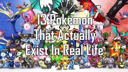13 Pokemon That Actually Exist In Real Life