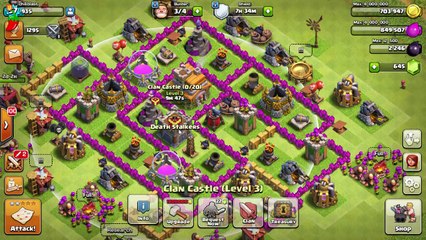 Clash of Clans | Gameplay | Town Hall Level 7 | Mobile Video Game on PC