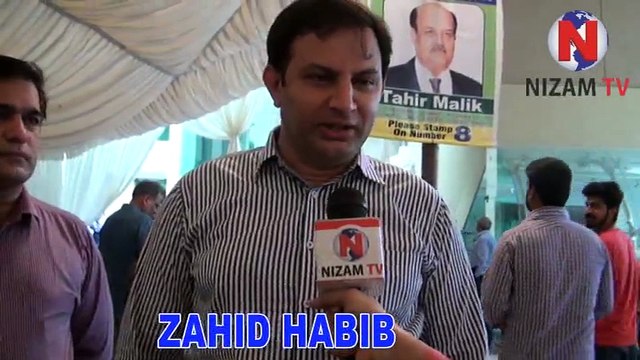 ZAHID HABIB Talking with Nizam TV | LCCI Election 2016