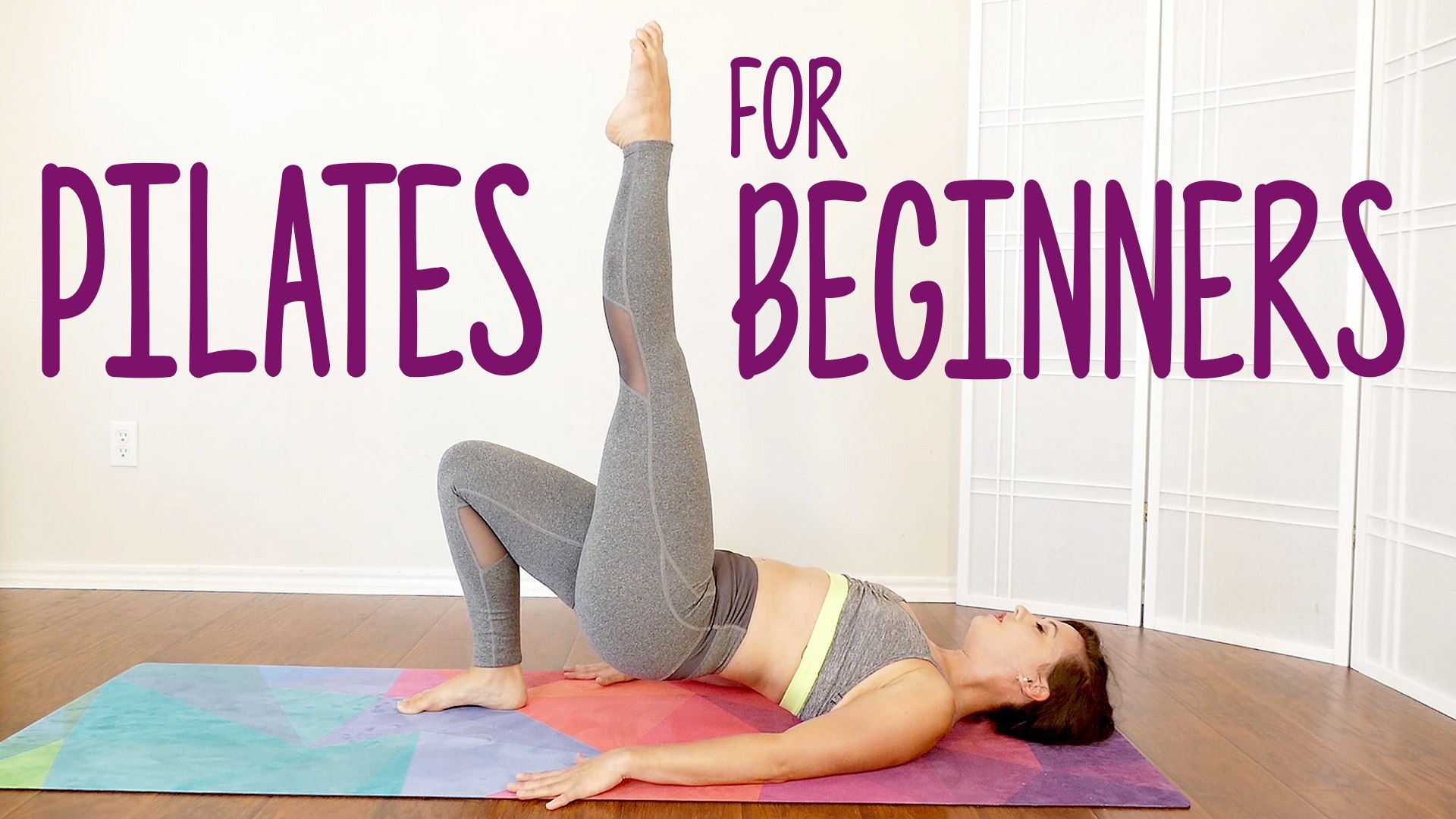 Total Body Pilates! 20 Minute Tone & Shape, Legs, Butt, Abs, Beginners Home  Workout, Flexib - video Dailymotion