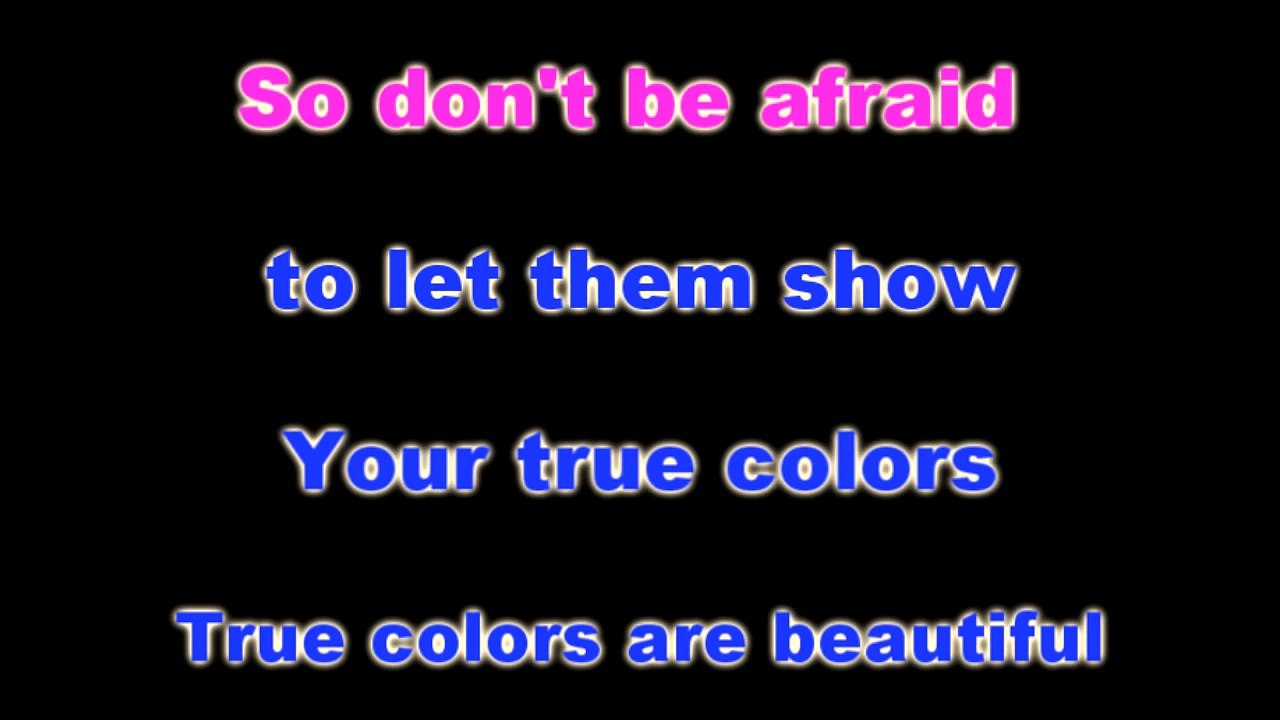 Justin Timberlake Anna Kendrick True Colors (KARAOKE VERSION) video Dailymotion