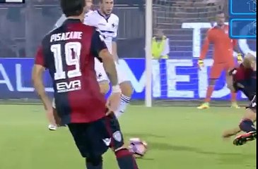 Bruno Fernandes Goal - Cagliari 1-1 Sampdoria 26.09.2016 HD