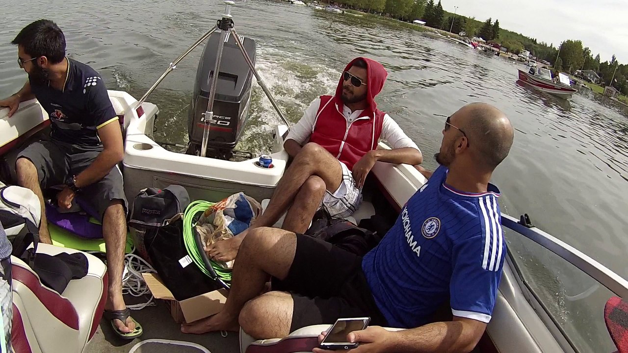 Trip to Wabamun Lake Wakeboarding