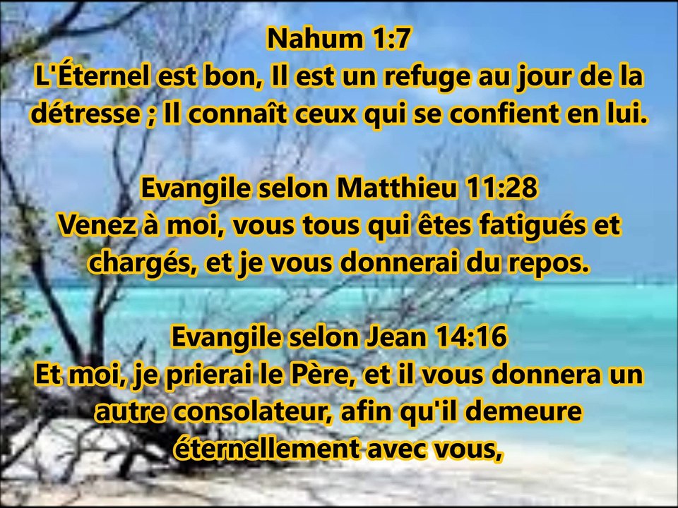 PROMESSES BIBLIQUES - VOLET N°10 CONSOLATION