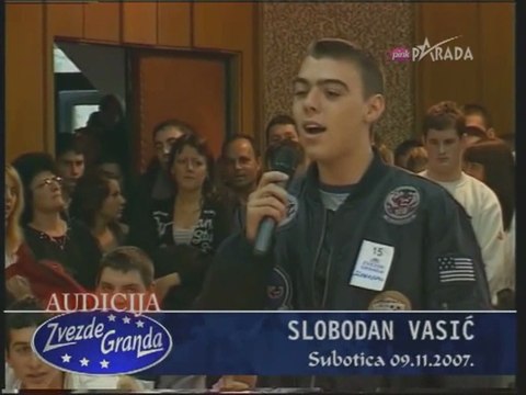 Slobodan Vasic - Zvezde Granda 2007 (AUDICIJA)