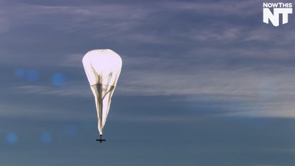 Google Balloons are providing internet service around the world