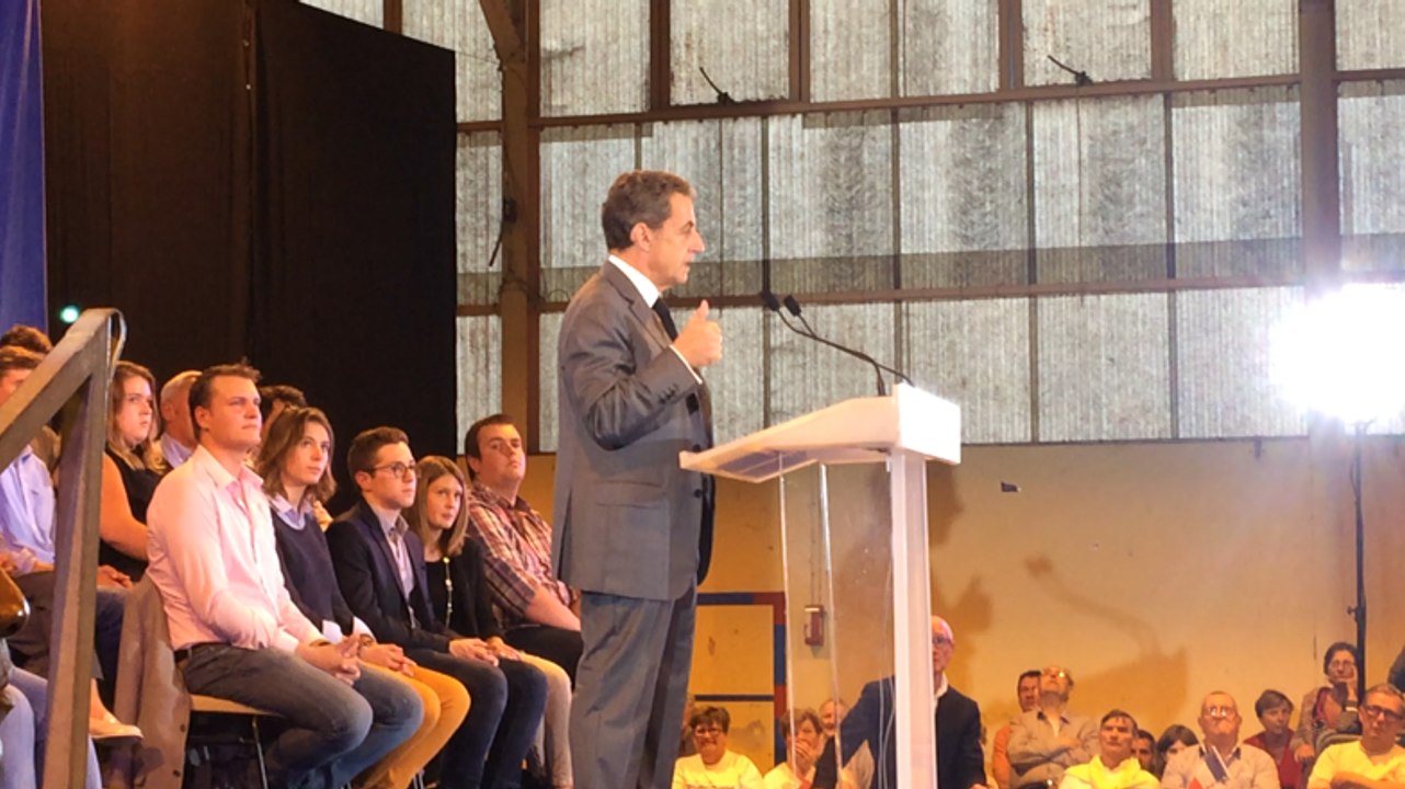 Les thèmes développés par Nicolas Sarkozy à Dozulé
