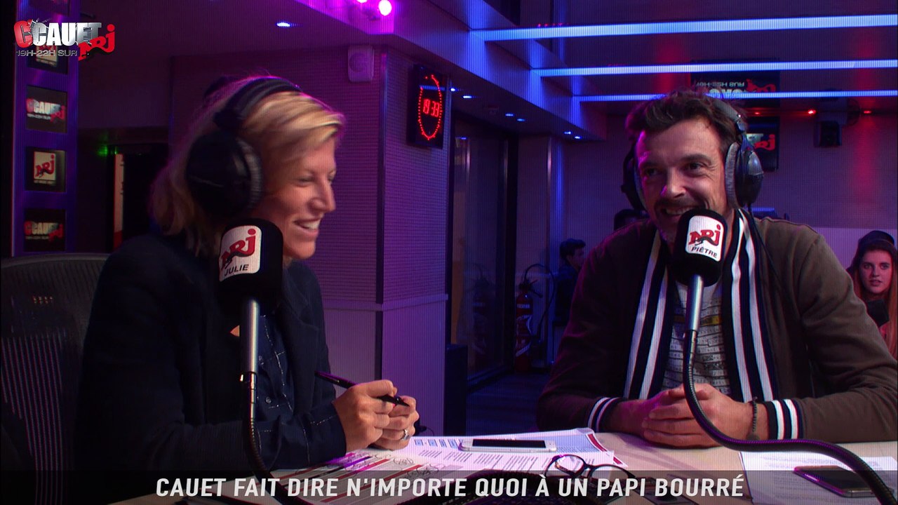 Cauet fait dire n'importe quoi à un papi bourré - C'Cauet sur NRJ