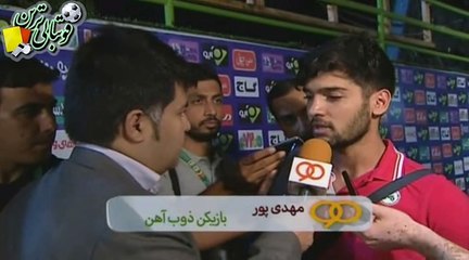 مرور بازی استقلال و ذوب‌آهن