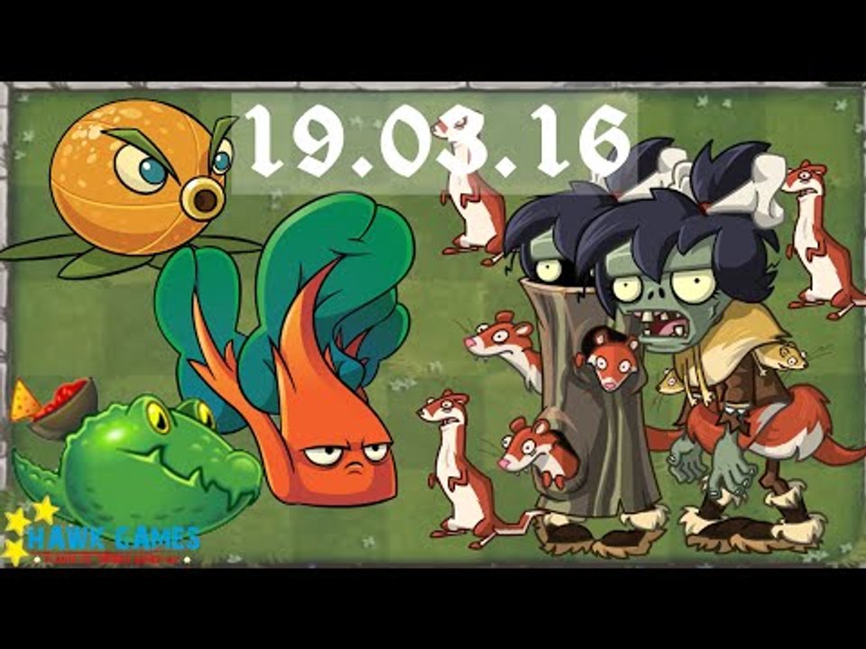 Plants vs. Zombies 2 - Piñata Party (March, 19 2016) [4K 60FPS]