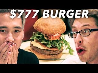 boîtes de nuit $4 Burger Vs. $777 Burger