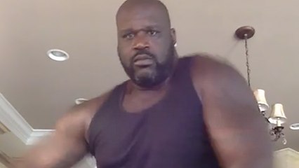 Shaq Strips Down & Hilariously Dances AGAIN