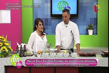 Aprende a preparar piqueos para acompañarlos con cerveza artesanal