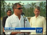 Correa sostiene que la firma de la paz puede traer problemas