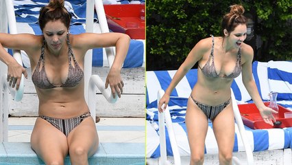 Katharine McPhee Bares Her Bikini Bod in Miami