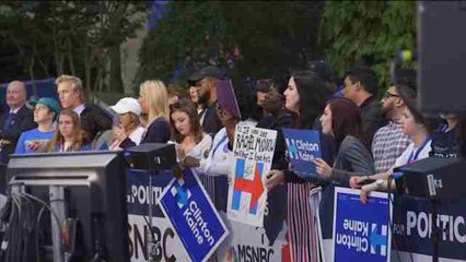 EEUU mide por primera vez a Clinton y Trump frente a frente