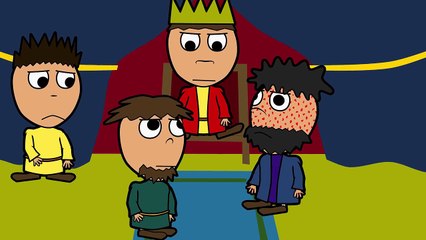 Naaman the Leper (Bible Story Cartoon)