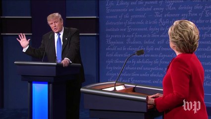 The first Clinton-Trump debate, in three minutes