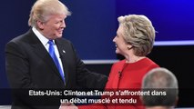 Clinton accuse Trump d'inventer 