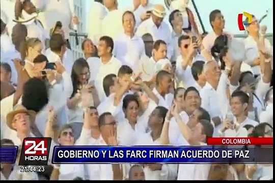 Colombia y las FARC firmaron la paz tras 52 años de conflicto