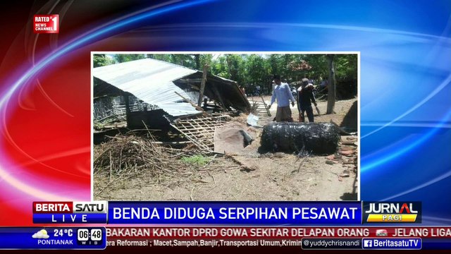 Warga Sumenep Temukan Benda Diduga Serpihan Pesawat