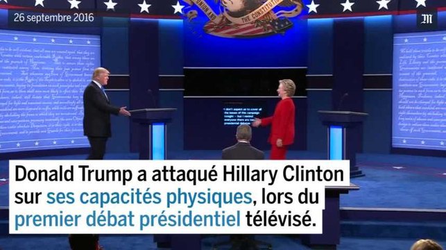 La réponse d’Hillary Clinton à Donald Trump sur son « manque d’endurance »