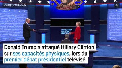 La réponse d’Hillary Clinton à Donald Trump sur son « manque d’endurance »