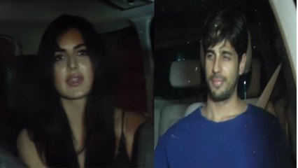 Katrina Kaif Spotted With Sidharth Malhotra