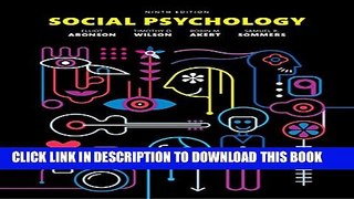 Collection Book Social Psychology (9th Edition)