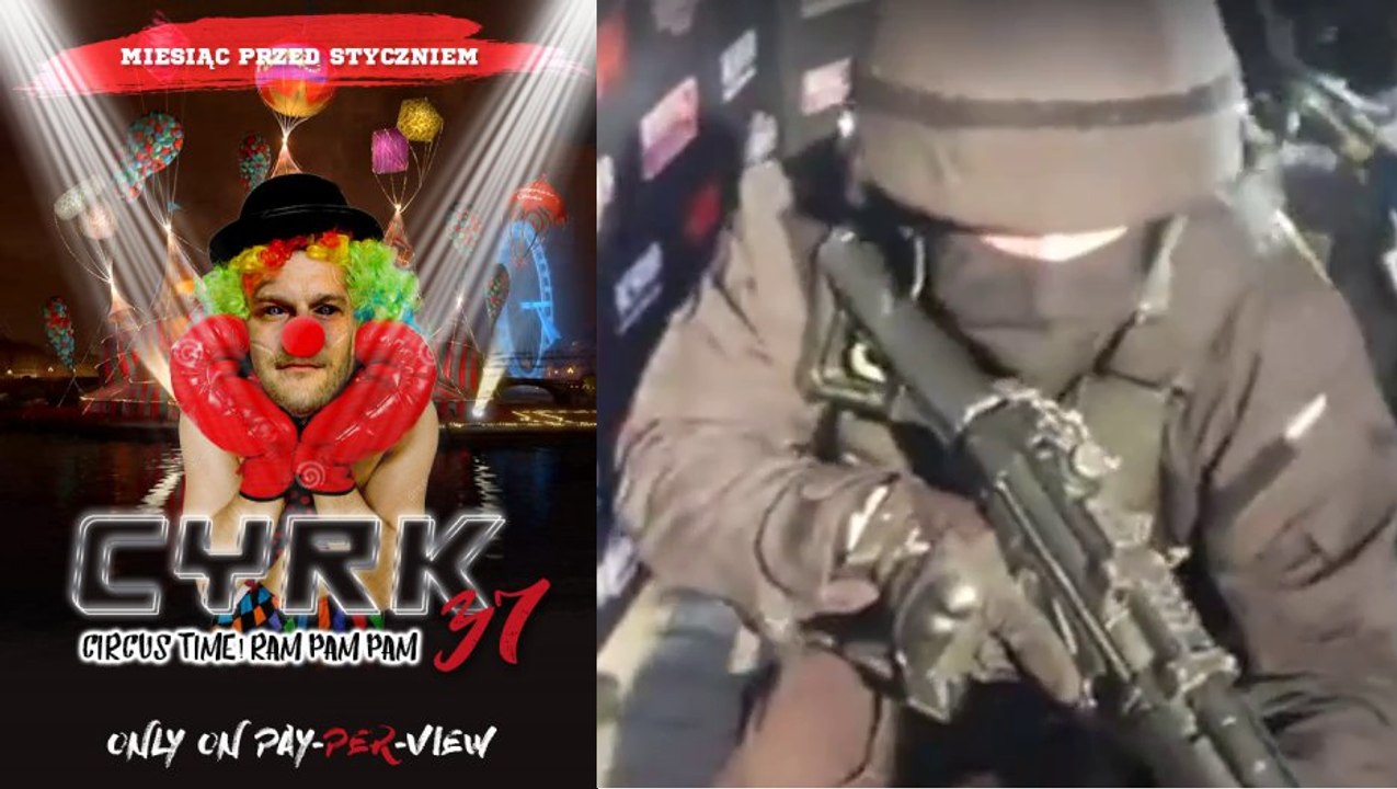 Popek zatrzymany przez policję na promocji gali KSW 37