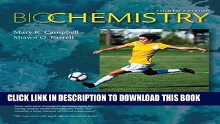 New Book Biochemistry