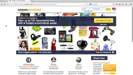 How To Setup An Amazon Affiliate Account