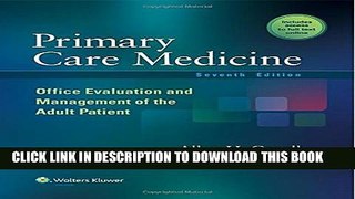 Collection Book Primary Care Medicine: Office Evaluation and Management of the Adult Patient