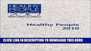 Healthy People 2010 (2 Volume Set) Hardcover