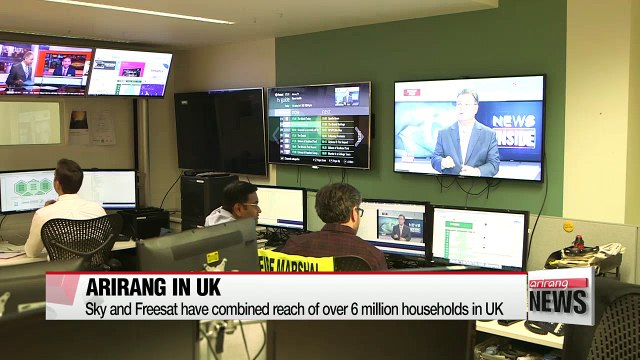 Arirang TV begins broadcasting on UK satellite networks
