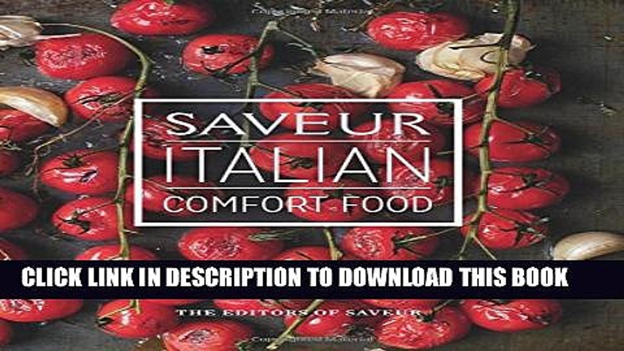 [PDF] Saveur: Italian Comfort Food Full Online