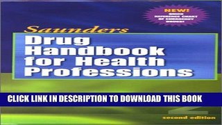 [PDF] Saunders Drug Handbook For Health Professionals Full Colection