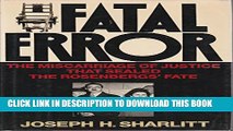 [PDF] Fatal Error: The Miscarriage of Justice That Sealed the Rosenbergs  Fate Popular Collection