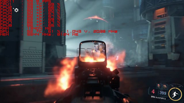 Call of Duty Black Ops 3 | 1440p | GTX 1080 OC test #1