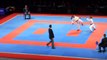 European Championships 2016, kumite female -50 Kg bronze medal match, Koulinkovitch BLR vs Plank AUT