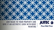 Add Value to Your Property and Give It an Aesthetic Look with Roof Painting