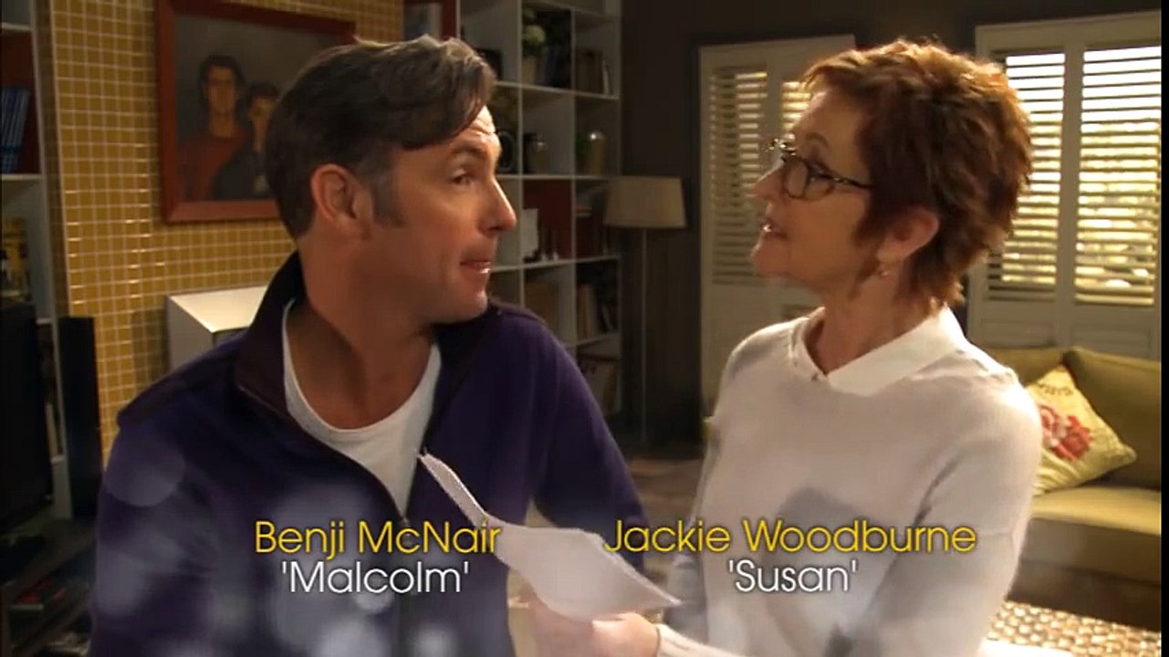 Benji McNair (Mal) and Jackie Woodburne (Susan) Part 2 - Neighbours Q&A