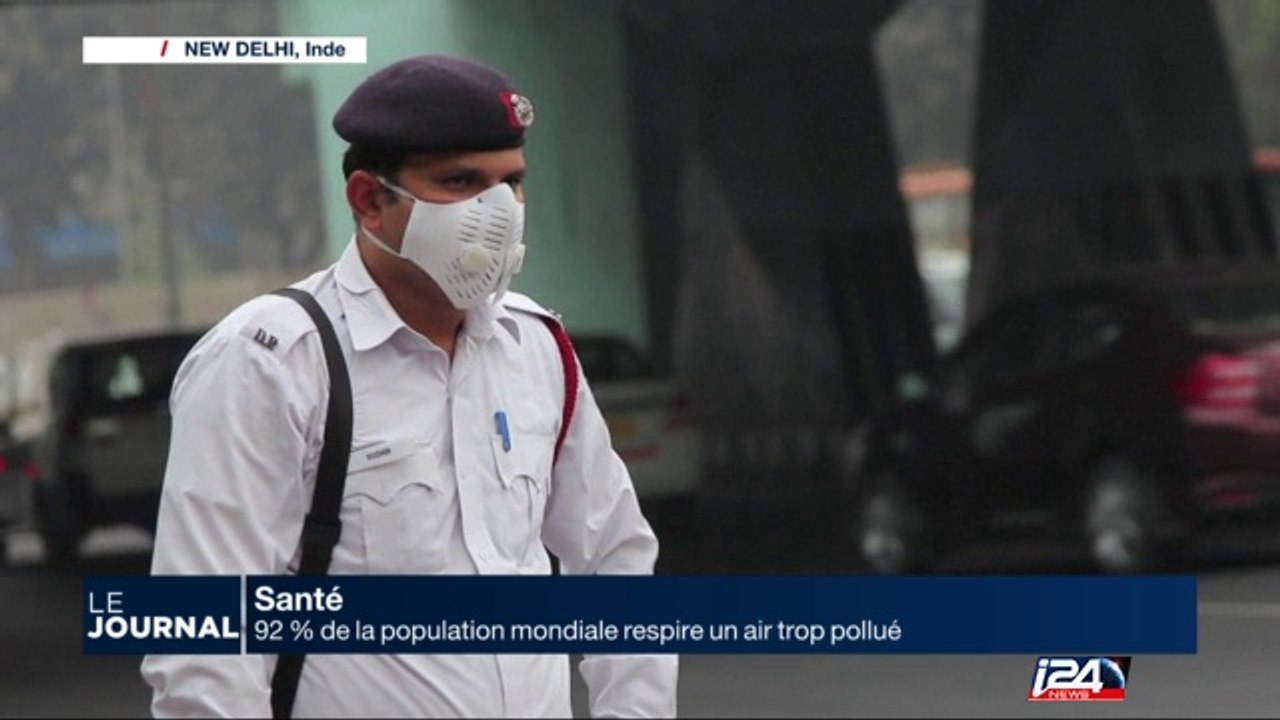 92% de la population mondiale respire un air trop pollué