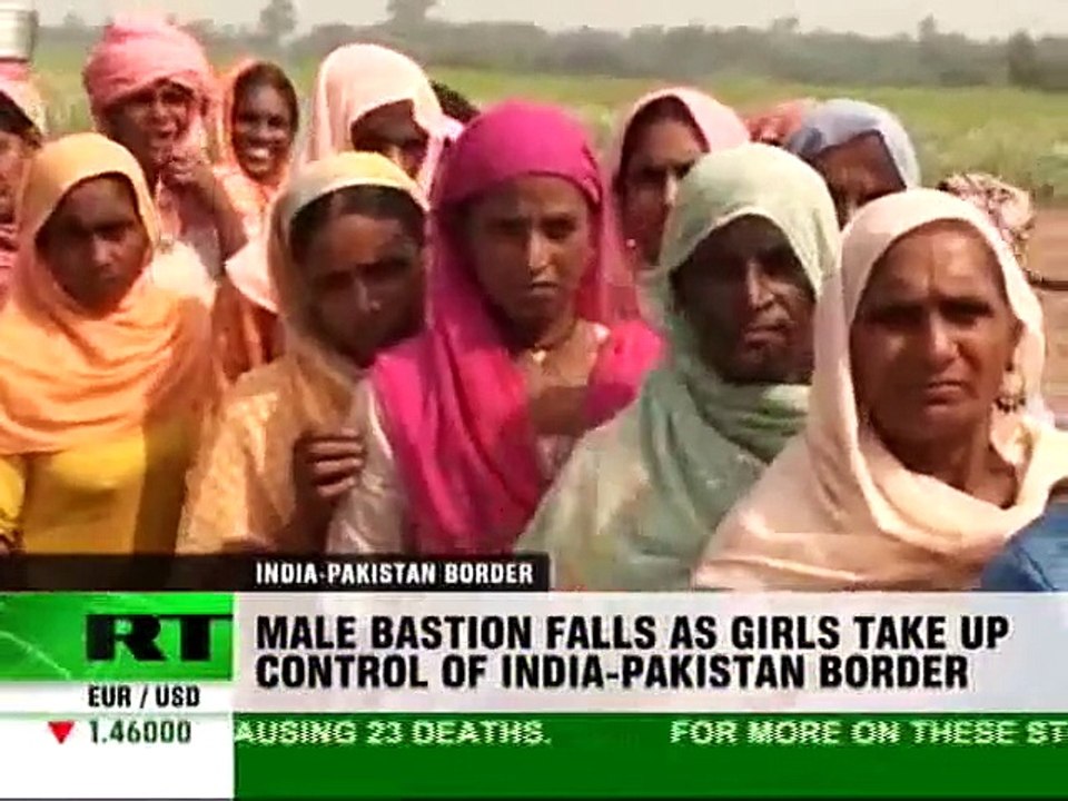 بھارتی نامردوں کی فوج چھٹی پر جا رہی تو بھارت نے عورتوں کو فوج میں بھرتی کر کے پاکستان اور بھارت کے باڈر پر تعینات کر دی
