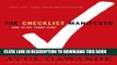 Collection Book The Checklist Manifesto: How to Get Things Right