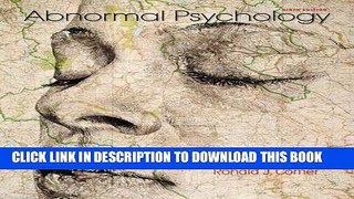 New Book Abnormal Psychology
