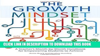 New Book The Growth Mindset Coach: A Teacher s Month-by-Month Handbook for Empowering Students to